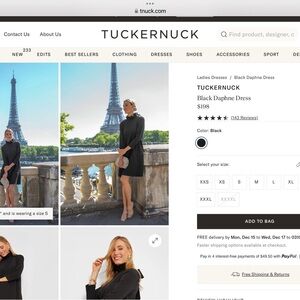 Tuckernuck Classic Black Dress
